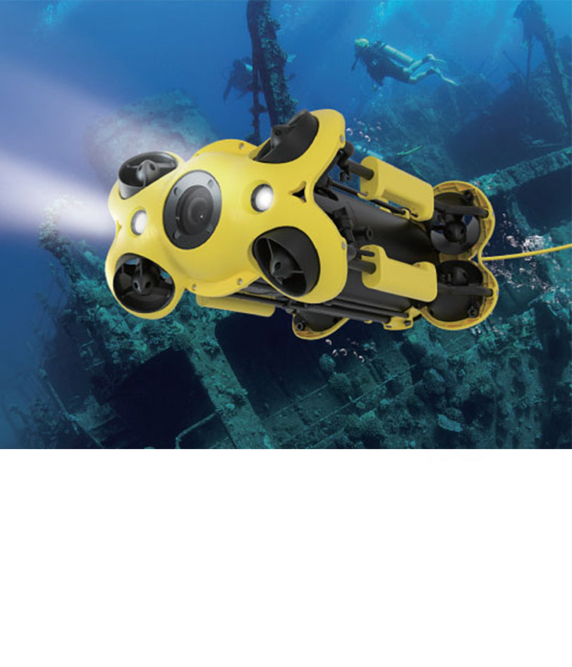 Chasing M2 cámara subacuática Drones Rescue Robot P100