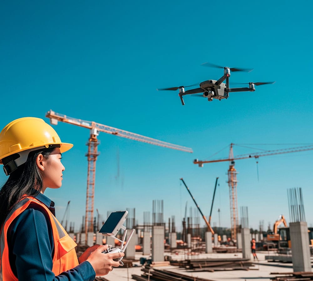 curso para drones enfocado en aplicaciones de construcción