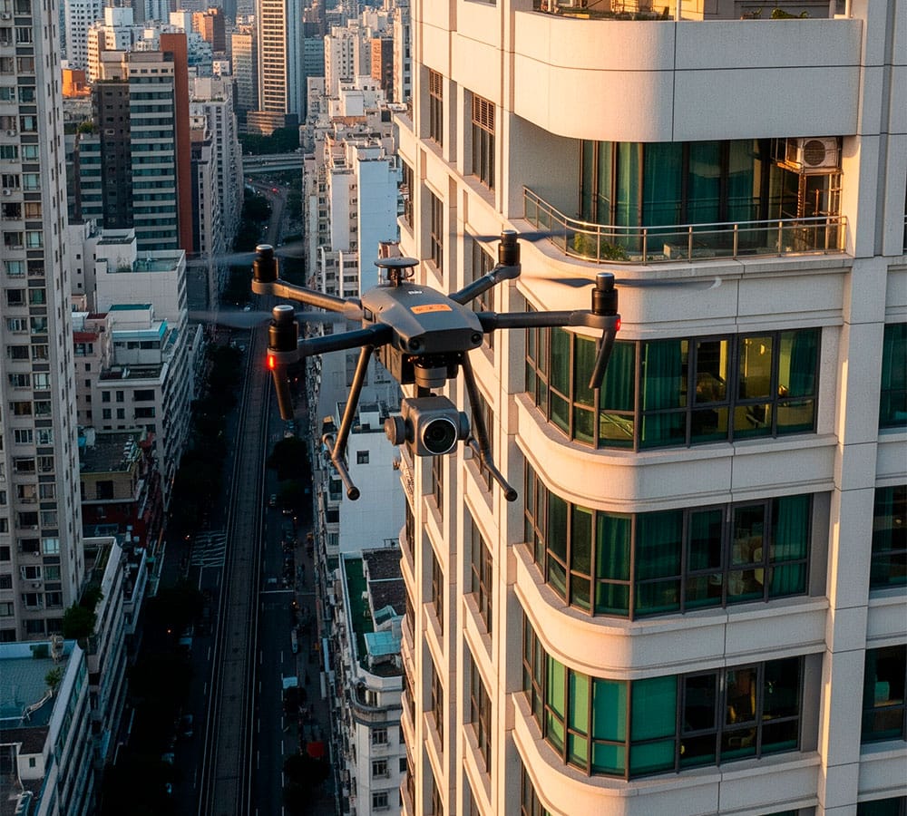 Inspección de Edificios con Drones