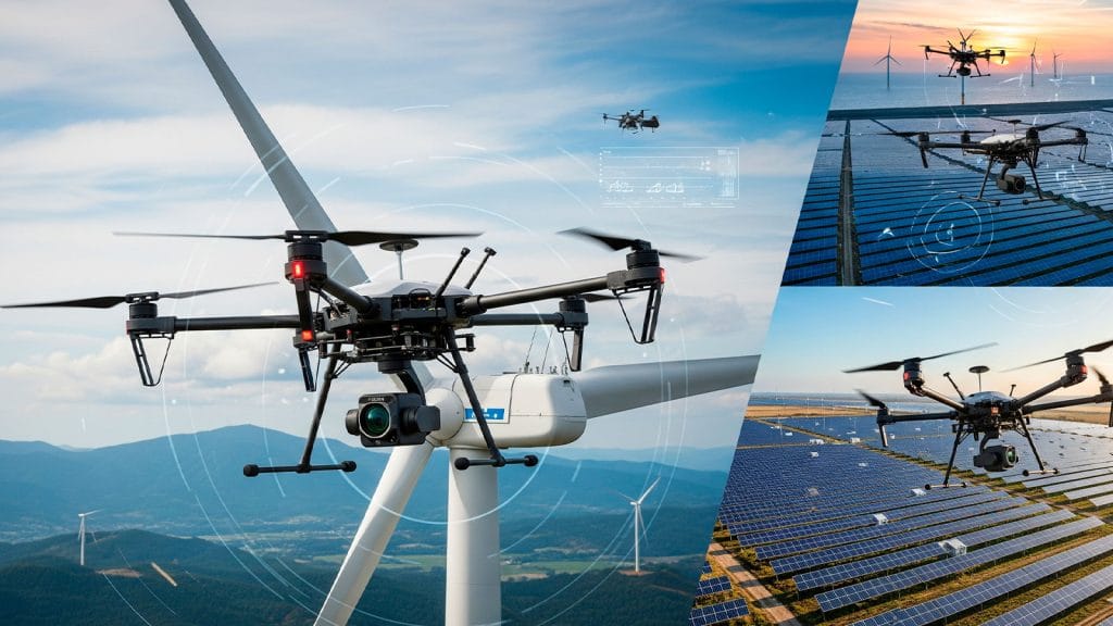 Drones en la Inspección de Energías Renovables Drones en la Inspección de Energías Renovables