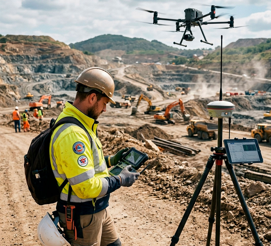 Topografía con drones