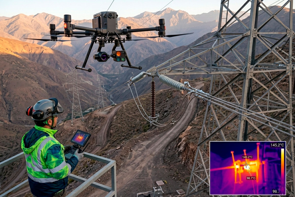 Mantenimiento predictivo con drones térmicos