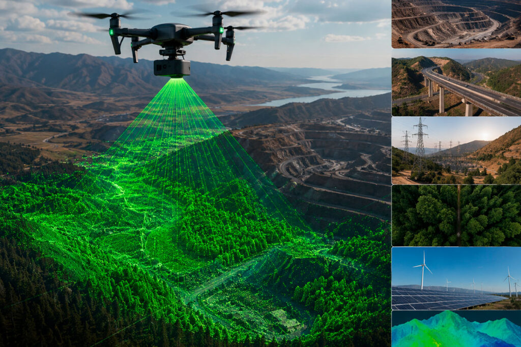 drones lidar en Chile