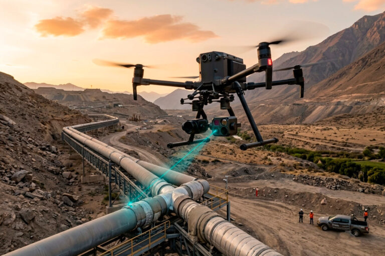 caso de éxito:_ inspección autónoma de pipelines de relaves con drones caso de éxito:_ inspección autónoma de pipelines de relaves con drones