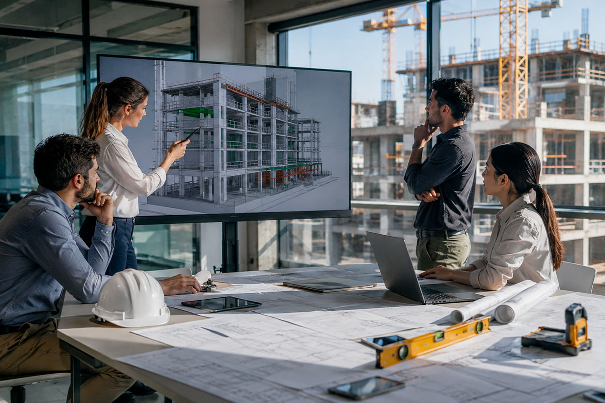 Comparación As-Built vs As-Planned para controlar el avance de obra
