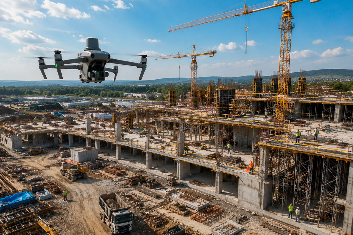 Seguimiento de avance de obra con drones y BIM mediante Reality Capture