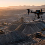 cálculo periódico de volúmenes con drones RTK para minería, industria y construcción