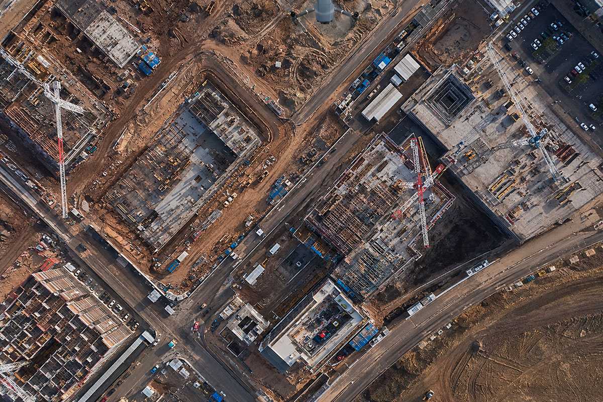 Fotogrametría aérea con dron para capturar información de un terreno
