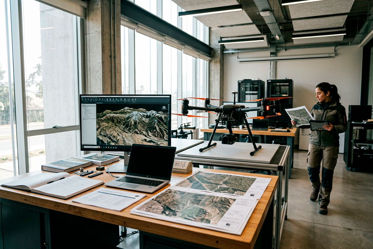 Agisoft Metashape utilizado para procesar información obtenida mediante drones
